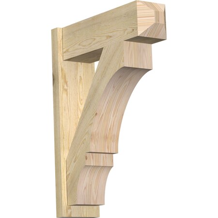 Ekena Millwork Balboa Rough Sawn Craftsman Outlooker, Douglas Fir, 8"W x 26"D x 34"H OUT08X26X34BOA04RDF